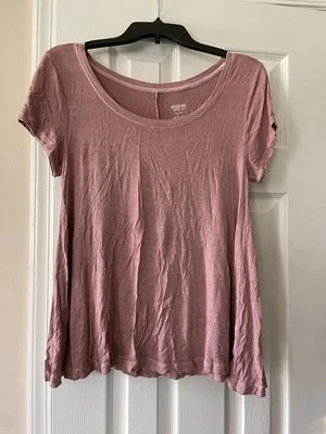Target Mossimo Supply Co Pink Babydoll Top Shirt Small Women’s — 第 1/4 张图片