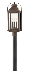 Hinkley Lighting 1851LZ-LL Anchorage - 3 Light Large Outdoor Post Top or Pier - Picture 1 of 4