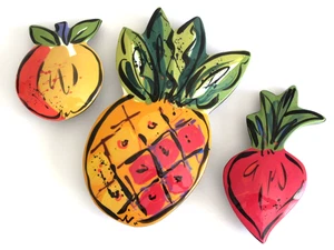 Wilde Früchte & Blumen von Kathryn Youngs Keramik Küche Wandbehang - Bild 1 von 8