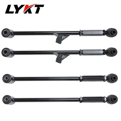 LYKT4pcs Adjustable Control Arms Alignment Rear Camber Kit for Toyota 01-05 RAV4 - Image 1 of 4