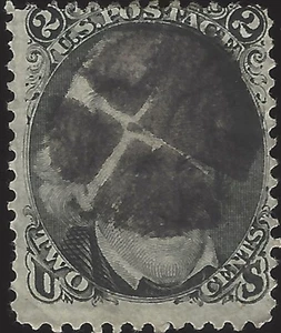 US Scott #73 Used Fine 2 Cent 1861-1866 Andrew Jackson Stamp CV 75.00 - Picture 1 of 1