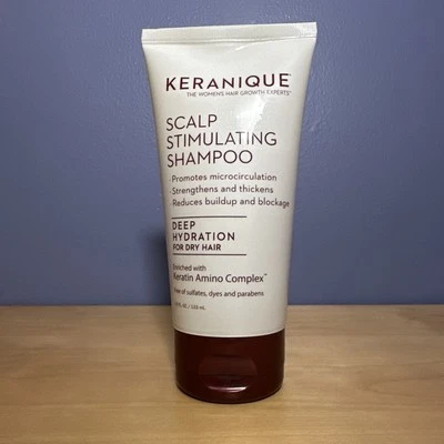 Champú de queratina Keranique 4,5 oz reposición cuero cabelludo control de daños para cabello seco Foto 1 de 4