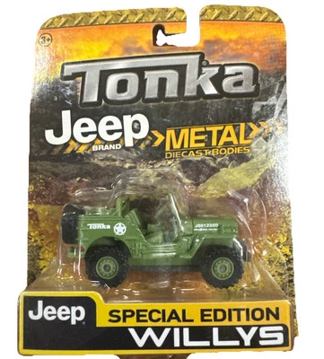 Tonka Jeep Willys Metal Diecast Bodies Special Edition New - Image 1 of 4