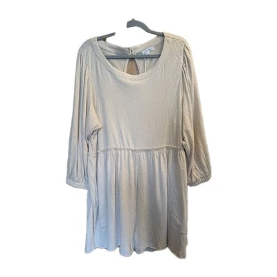 Nuevo con etiquetas Mameluco Aemi + Co Talla L Festival Gasa Arrugada CottageCore Prairie Minimalista Foto 1 de 4