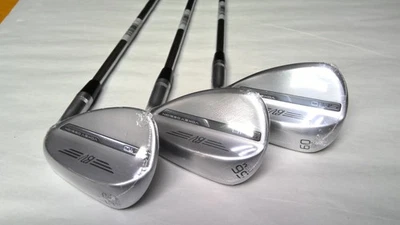 NEW TITLEIST VOKEY SM10 TOUR CHROME WEDGE SET 52*,56*,60*  /  SM10 WEDGE FLEX - Image 1 of 4