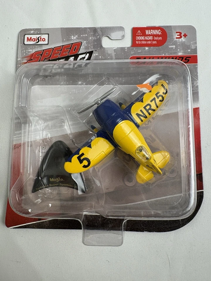 NEW Maisto Gee Bee Super Sportster R-1 aircraft Tailwinds Unboxed - Image 1 of 3