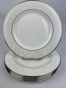 Lenox Opal Innocence 8.25” Salad Plates Fine Bone China (set of 5) New - Picture 1 of 10