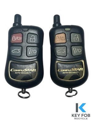 2 PACK ORIGINAL COMPUSTAR 5532A-JR1600 KEY FOB KEYLESS ENTRY REMOTE - Image 1 of 4