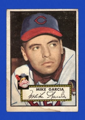 1952 Topps Set-Break #272 Mike Garcia LOW GRADE (filler) *GMCARDS* - Image 1 of 2