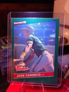 1986 Donruss The Rookies Jose Canseco Oakland Athletics A's RC - Picture 1 of 2