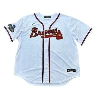 Atlanta Braves 2021 World Series Champs Ozzie Albies Jersey 2XL White - Imagen 1 de 5