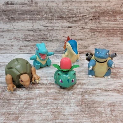 Hasbro ThinkChip Pokemon Battle Stadium Figure Lot Of 5 Vintage 2000 - Image 1 of 3