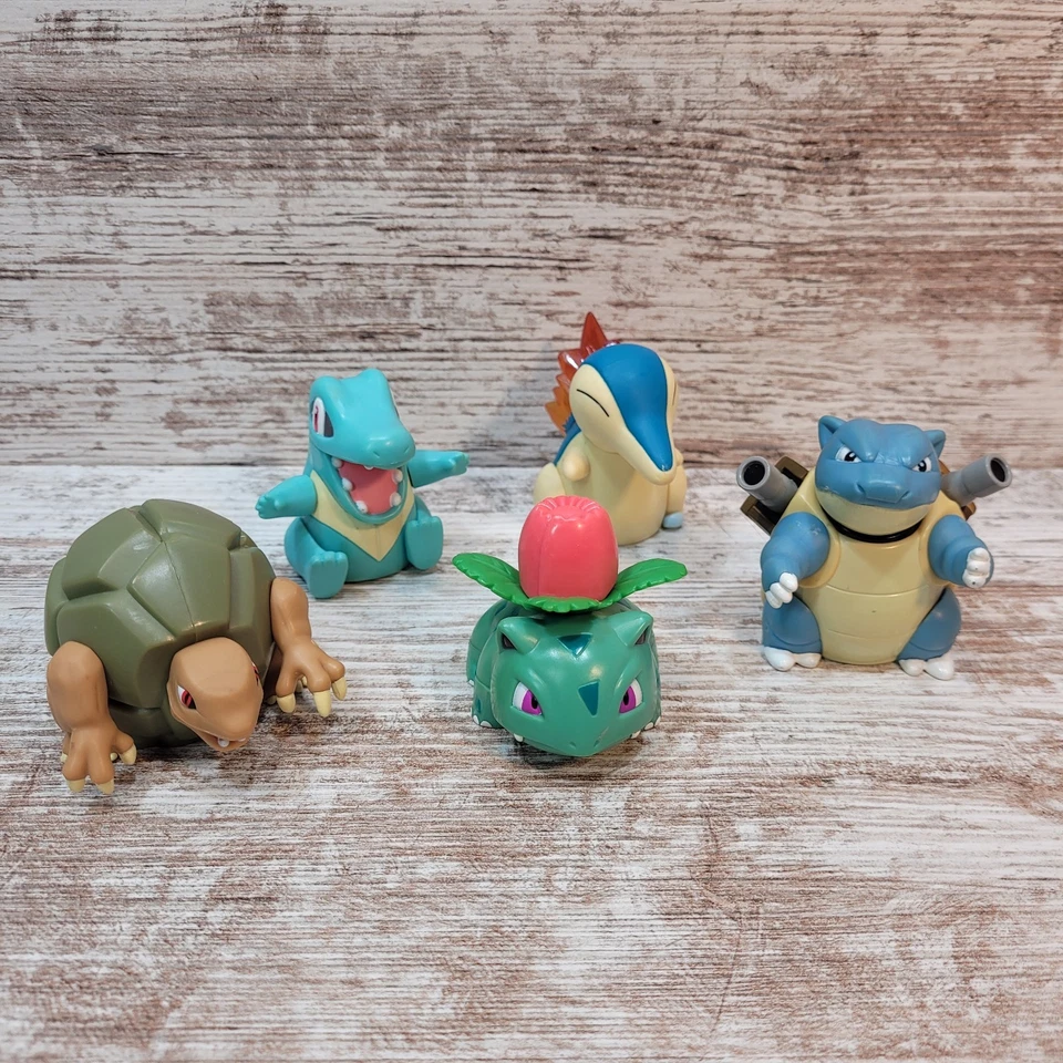 Hasbro ThinkChip Pokemon Battle Stadium Figura Lote De 5 De Colección 2000 Foto 1 de 3
