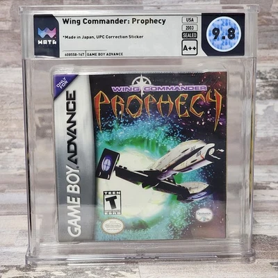 Wing Commander Prophecy Nintendo Gameboy Advance WATA 9.8, A++ Graded Game Rare - Image 1 of 4