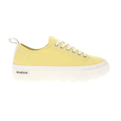 SeaVees Melrose Lug Platform  Womens Yellow Sneakers Casual Shoes WMLRA24CPL-PNA - Image 1 of 4