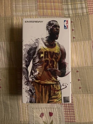 Enterbay 1/9 Scale Lebron James Cleveland Cavaliers Action Figure NBA LA Lakers - Image 1 of 3