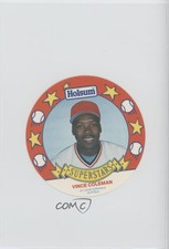 1990 Holsum Bread Superstars Discs Vince Coleman #15