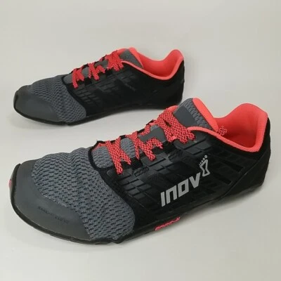 Inov-8 Bare_XF 210 V2 Zapatillas Descalzas Talla Hombre 8/Mujer 9.5 Negro/Gris/Coral Foto 1 de 4