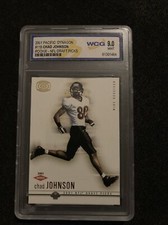 2001 Pacific Dynagon Chad Ochocinco Johnson #118 ROOKIE Card Draft Pick WCG 9.0 