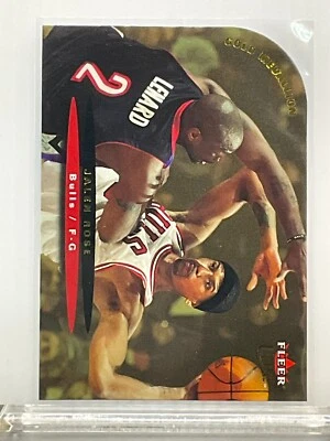 2003-04 Ultra Basketball - Gold Medallion - Jalen Rose - Bulls - Image 1 of 2