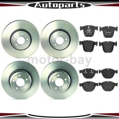 Pastillas de freno delanteras traseras y rotores para BMW X5 4,4 L 2013 2012 2011 Brembo Foto 1 de 4