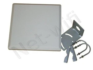Antenna WiMax / LTE a pannello 3.4 - 3.6 GHz 18dBi + 7m cavo linkem aria - Foto 1 di 1