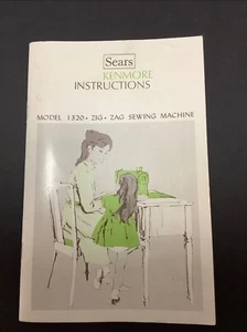 Sears Kenmore Model 1320 Zig Zag Manual Sewing Machine Instructions User Guide - Picture 1 of 3