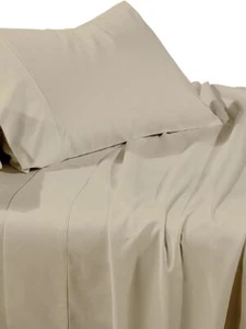 Brushed Microfiber Flat Sheet Only (Full) with 2 Matching Pillowcases as Bonus - Picture 1 of 7