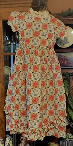 Vintage, Kleid, 52 in der Brustweite, 31 in der Taille, 36 in von Nacken bis Saum. - Bild 1 von 2