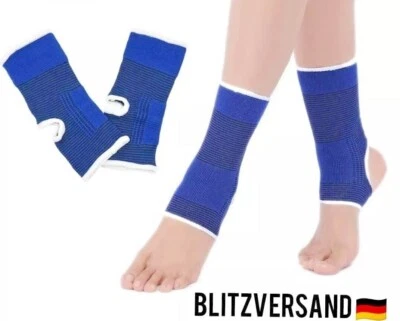 Bandage Fussgelenk Knöchelbandage Fußbandage Stütze Verband Sprunggelenk Fuss - Bild 1 von 4