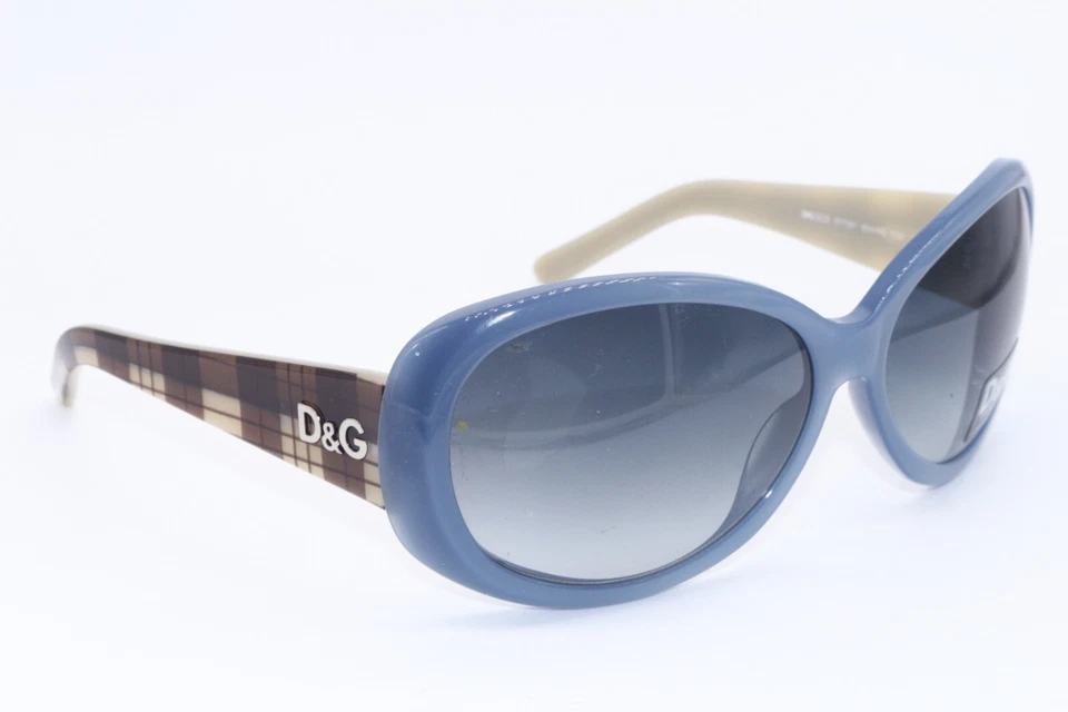 DOLCE & GABBANA DG 3030 877/87 BLUE BROWN GRADIENT AUTHENTIC SUNGLASSES 63-15 - Image 1 of 4