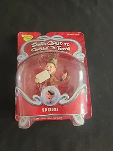 Santa Claus Is Comin To Town Memory Lane S.D. Kluger Clip On Figurines - Picture 1 of 6