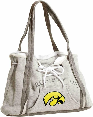 NEW! IOWA HAWKEYES HOODIE SWEATSHIRT PURSE LICENSED Cover