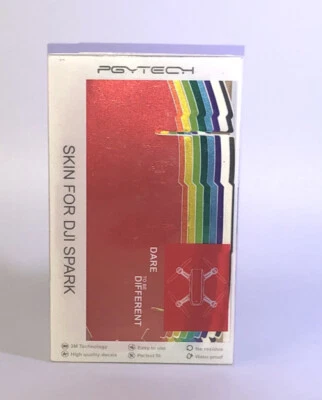 DJI #P-SPF-SE PGYTECH Multi-colour Skin set for DJI Spark-BRAND NEW-SHIPS N 24HR - Image 1 of 4