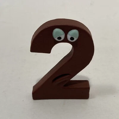 NECA ULTIMATE SESAME STREET COUNT von COUNT THE NUMBER 2 ACCESORIO ESCALA 1:10 Foto 1 de 4