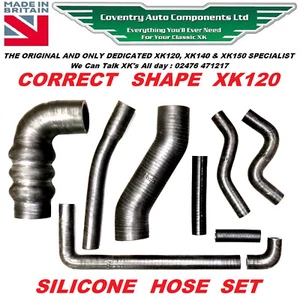 JAGUAR XK120 FULLY SHAPED SILICONE HOSE SET. C6089 - Picture 1 of 6