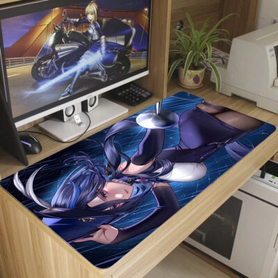 Anime Genshin Impact Clorinde Keyboard Mouse Pad Gaming Desk Playmat Mouse Mat - Image 1 of 4