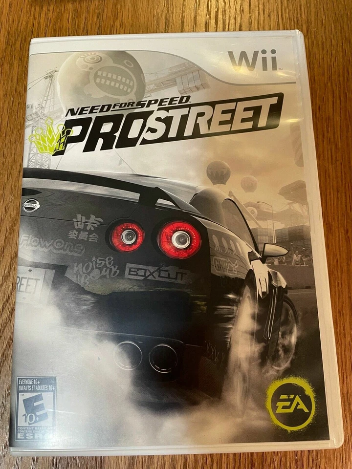 Nintendo Wii Need for Speed Pro Street Free Ship CAN. - Image 1 of 1