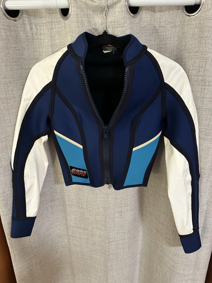 Traje de neopreno vintage desnudo de los 80 para mujer talla 8 icónico de los 80 surf buceo excelente forma GENIAL Foto 1 de 4