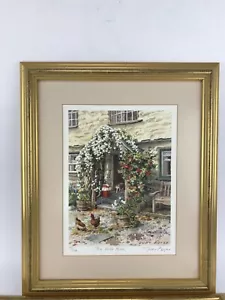 Limited Edition Print Judy Boyles The Oaks Porch 87/850 - Picture 1 of 10