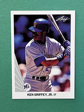 1990 Leaf   Ken Griffey Jr.   Card #245   Seattle Mariners  Cincinnati Reds  HOF