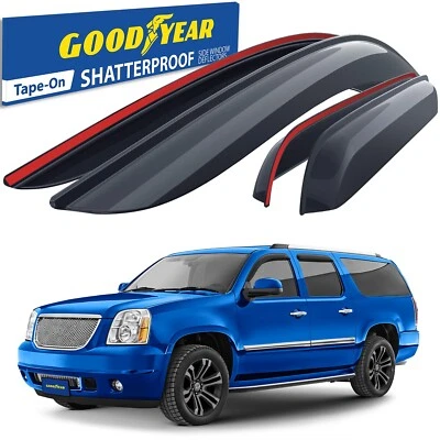 Parasoles para lluvia protectores de lluvia para GMC Yukon XL 2500 2007-2013 Foto 1 de 4