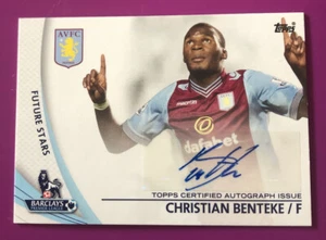 2013 CHRISTIAN BENTEKE Topps Premier Gold Future Stars Autograph RC Auto - Picture 1 of 2