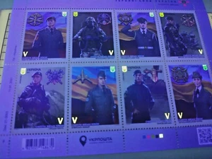 Ukrainian Armed Forces Ukraine 2021 Military Uniforms Soldiers Ground troops MNH - Picture 1 of 6