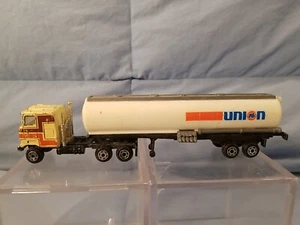 Vintage Zee Toys Big Rigs Mack K1 Tanker Trailer Truck - GULF OIL Advertising #1 - Picture 1 of 16