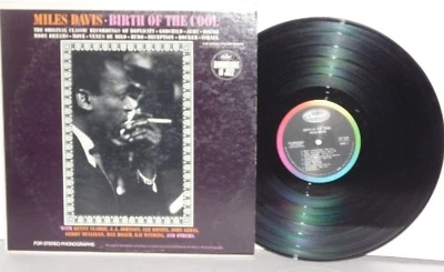 MILES DAVIS Birth Of The Cool LP Plays Well Capitol Duophonic DT1974 Vinyl - Image 1 of 3