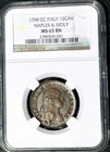 1790 CC Italian States, Naples & Sicily, Grano - 12 Cavalli, NGC MS 65, Italy