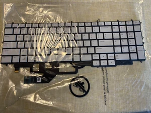 Laptop Keyboard for DELL Alienware M17 R2, M17 R3, Per-Key RGB Backlit USA - Bild 1 von 6
