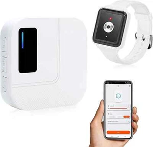 DAYTECH Tuya WiFi Smart SOS Wrist Call Button, Wireless Panic Button, Personal A - Afbeelding 1 van 6