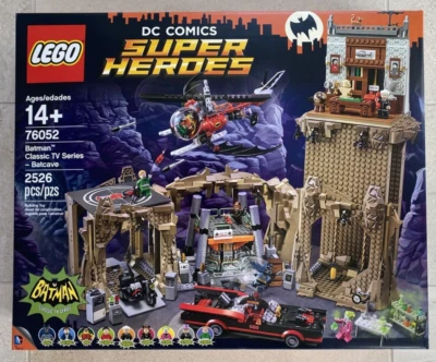 LEGO DC Comics Super Heroes: Batman Classic TV Series - Batcave (76052) MISB - Image 1 of 4